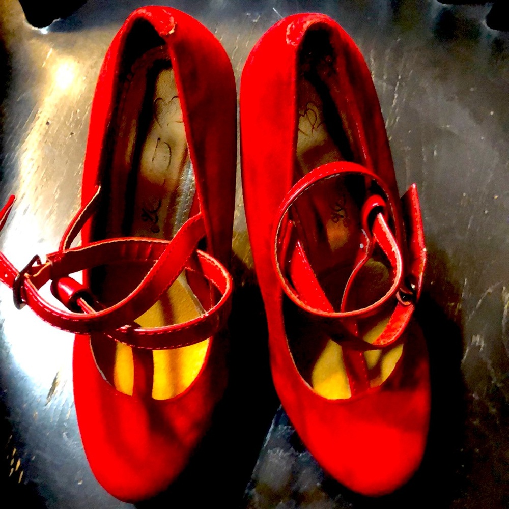 DbDk Fashion Sofina Red Stiletto Heels